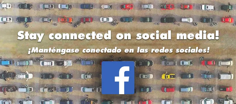 Conéctate con Pull-A-Part y U-Pull-&-Pay en las redes sociales